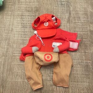 Target Delivery person pet costume. Size Small.